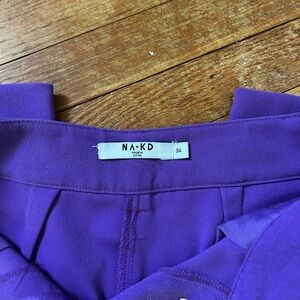 NA-KD Purple Skirt
